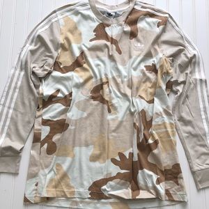 Adidas Camo Long Sleeve Shirt